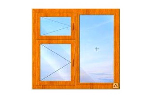 Деревянное окно класса «Эконом» Тип 10
