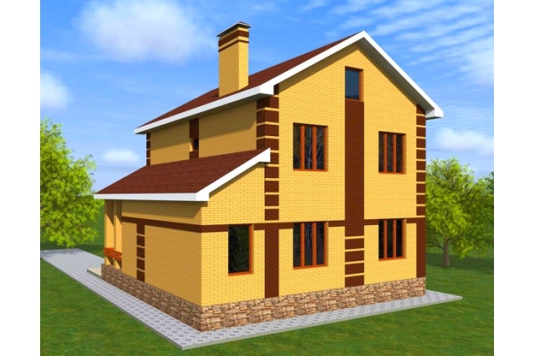 Проекты двухэтажных домов