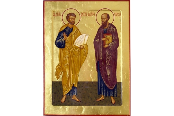 Икона Апостолы Пётр и Павел