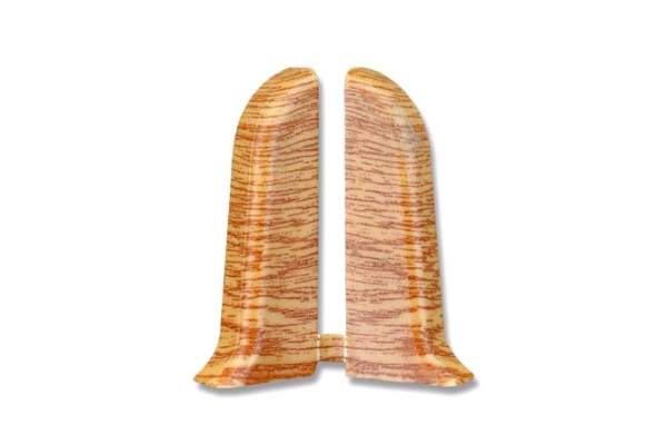 Заглушка торцевая для напольного плинтуса Дуб рустик (левая,правая)