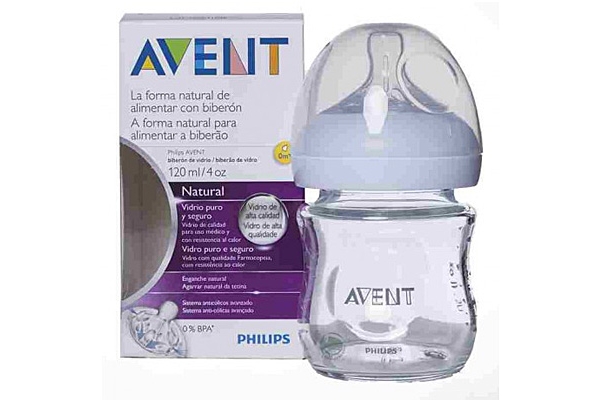 Бутылочка стеклянная Avent  Natural с 0 месяцев, 120 мл (671/17)