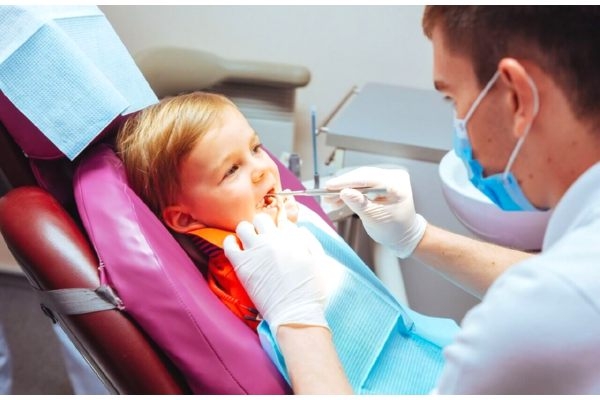 Лечение пульпита молочного зуба ампутационным методом (1 посещение)