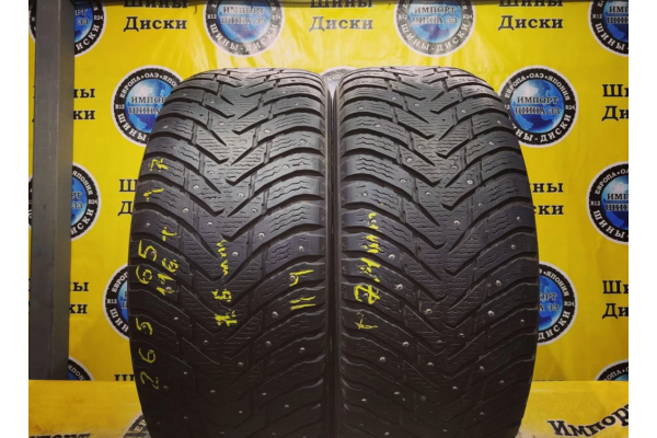 Зимние шины б/у Nokian Tyres Hakkapeliitta 8 SUV 265/65 R17 116T шипованные