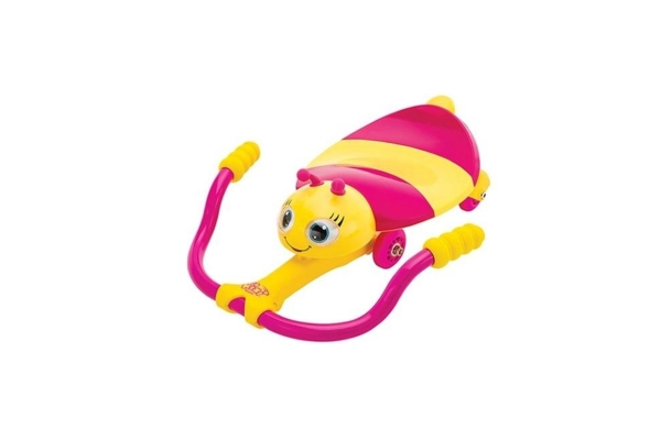 Детская каталка Twisti Lady Buzz розовая (Твисти Леди Базз) с механическим управлением