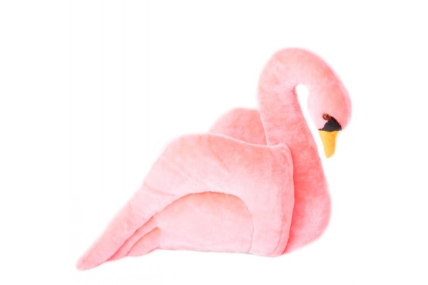 Лебедь-кресло розовое 2039