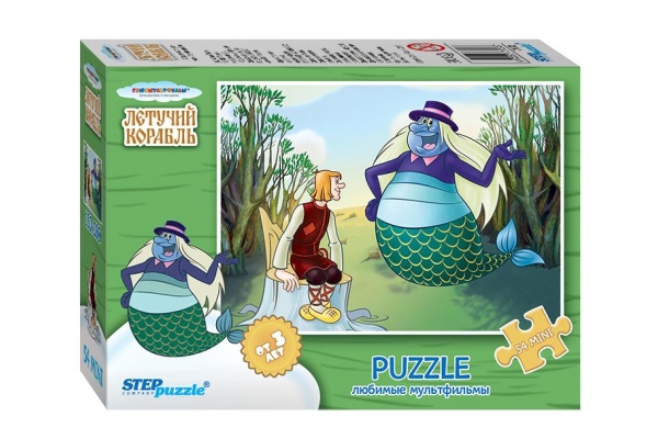Пазл Steppuzzle Любимые мультфильмы-5, 54 элемента арт.71033