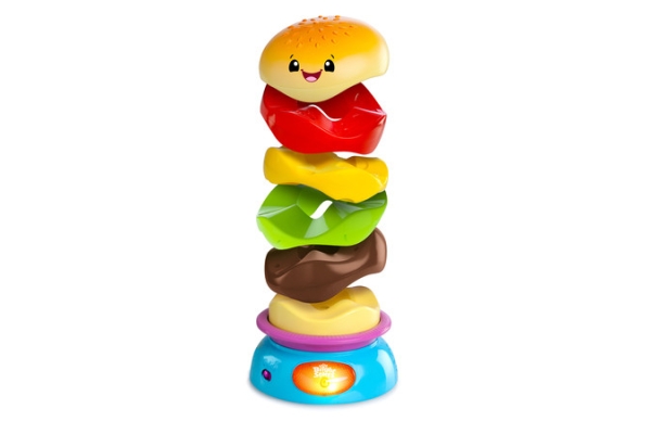 Развивающая игрушка-пирамидка Веселый бутерброд