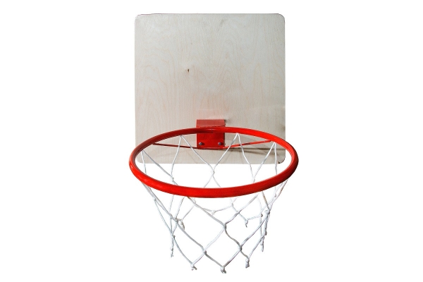 Кольцо баскетбольное с сеткой d=295 мм КМС