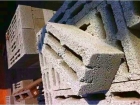 Кладка керамзитного блока
