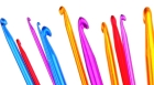 Крючки для вязания цветные