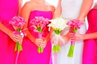 Букетики подружкам невесты из живой флористики