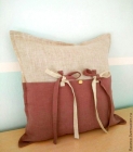 Декоративная подушка «На завязках»