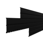 Сайдинг Lбрус-15х240 (Черный темный)
