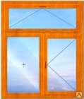 Деревянное окно класса «Эконом» Тип 21