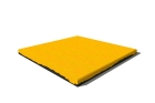 Резиновая плитка (желтая)