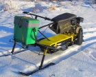 Багажник передний для мини снегохода «Ветерок»