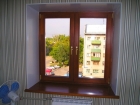 Установка окна деревянного 1400*1300 сосна