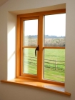  Деревянное окно под ключ 1400*2100 лиственница