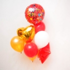 Набор шариков  «С Днем Рождения» 