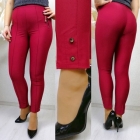 Облегающие брюки красный