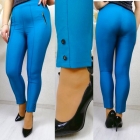 Облегающие брюки голубой