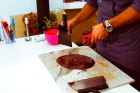 Мраморная плита для темперирования шоколада 50*35