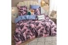 2 спальный комплект постельного белья Модное на резинке CLR094
