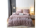 2 спальный комплект постельного белья Модное на резинке CLR087