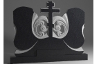 Комбинированный памятник «Комплект с крестом»