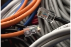 Монтаж кабеля сетевого