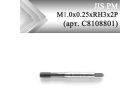 Раскатник CLEVELAND JIS PM M1.0 мм x 0.25 мм x RH3 x 2P (арт. C8108801)