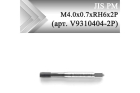 Раскатник CLEVELAND JIS PM M4 мм x 0.7 мм x RH6 x 2P (арт. V9310404-2P)