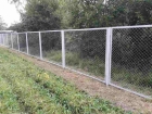Забор из сетки рабицы секционные 1,8 м