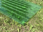 Профлист пластиковый зеленый 2м х 0,9м