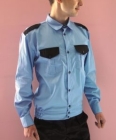 Рубашка охранника мужская с длинным рукавом