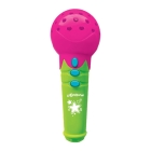 Микрофон с огоньками Азбукварик Песенки-чудесенки, розовый 84835