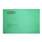 Подвесная папка Fellowes FS-87015, V-образные, зеленые, А4, 180 г/м2