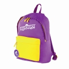 Рюкзак с брелоком универсальный фиолетовый, 44х30х14 см Юнландия