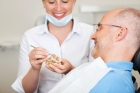 Несъемное протезирование зубов на импланте 