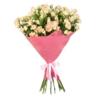 Букет цветов (15 кустовых роз)