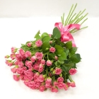 Букет цветов (13 кустовых роз)