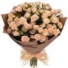Букет цветов (17 кустовых роз)