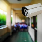 Установка камер видеонаблюдения в школе