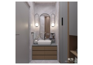 Дизайн проект ванны с 3д визуализацией